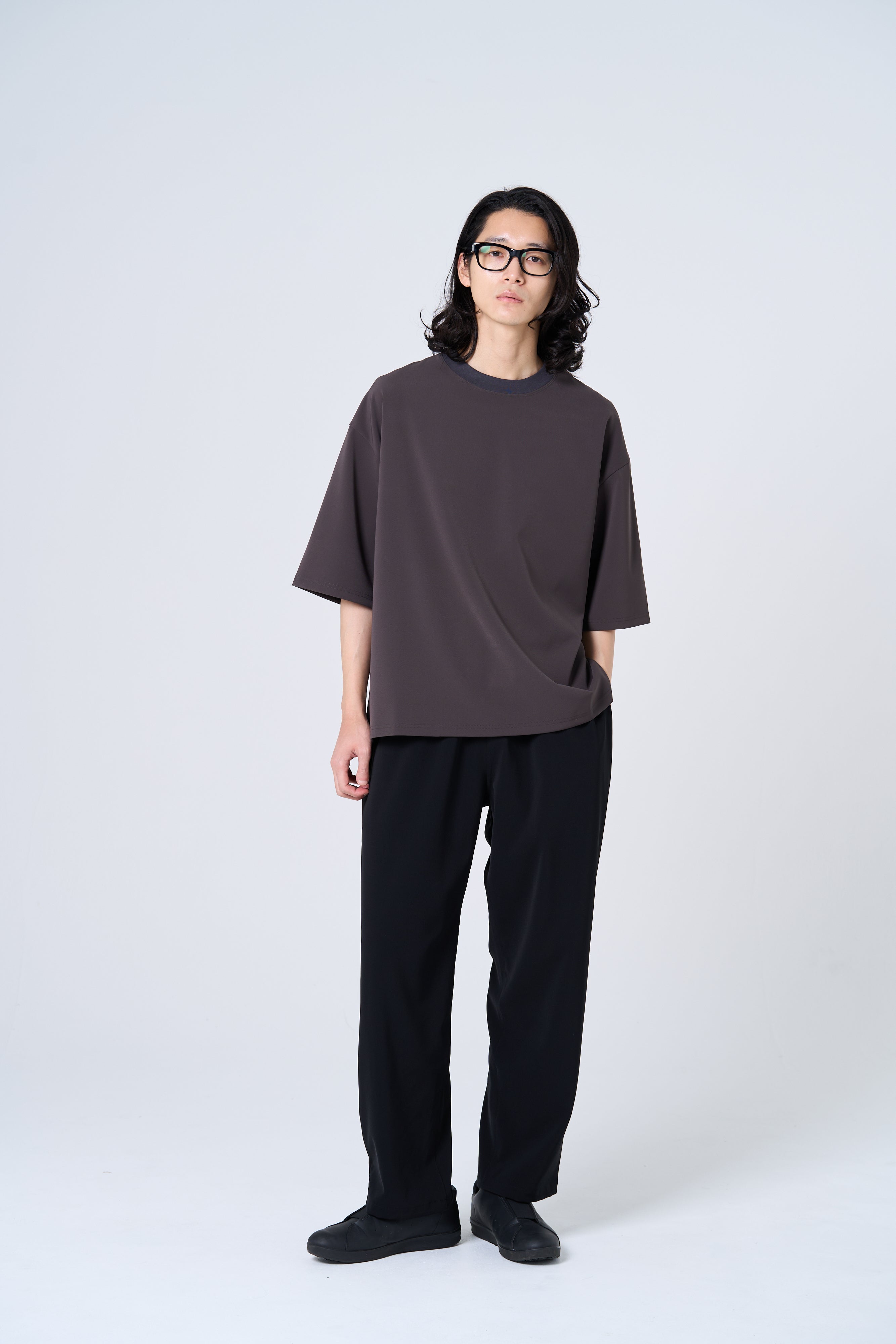 TP-02 Comfortable short-sleeve T-shirt(charcoal gray)