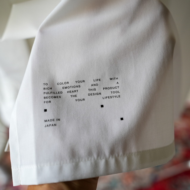 White long sleeve shirt