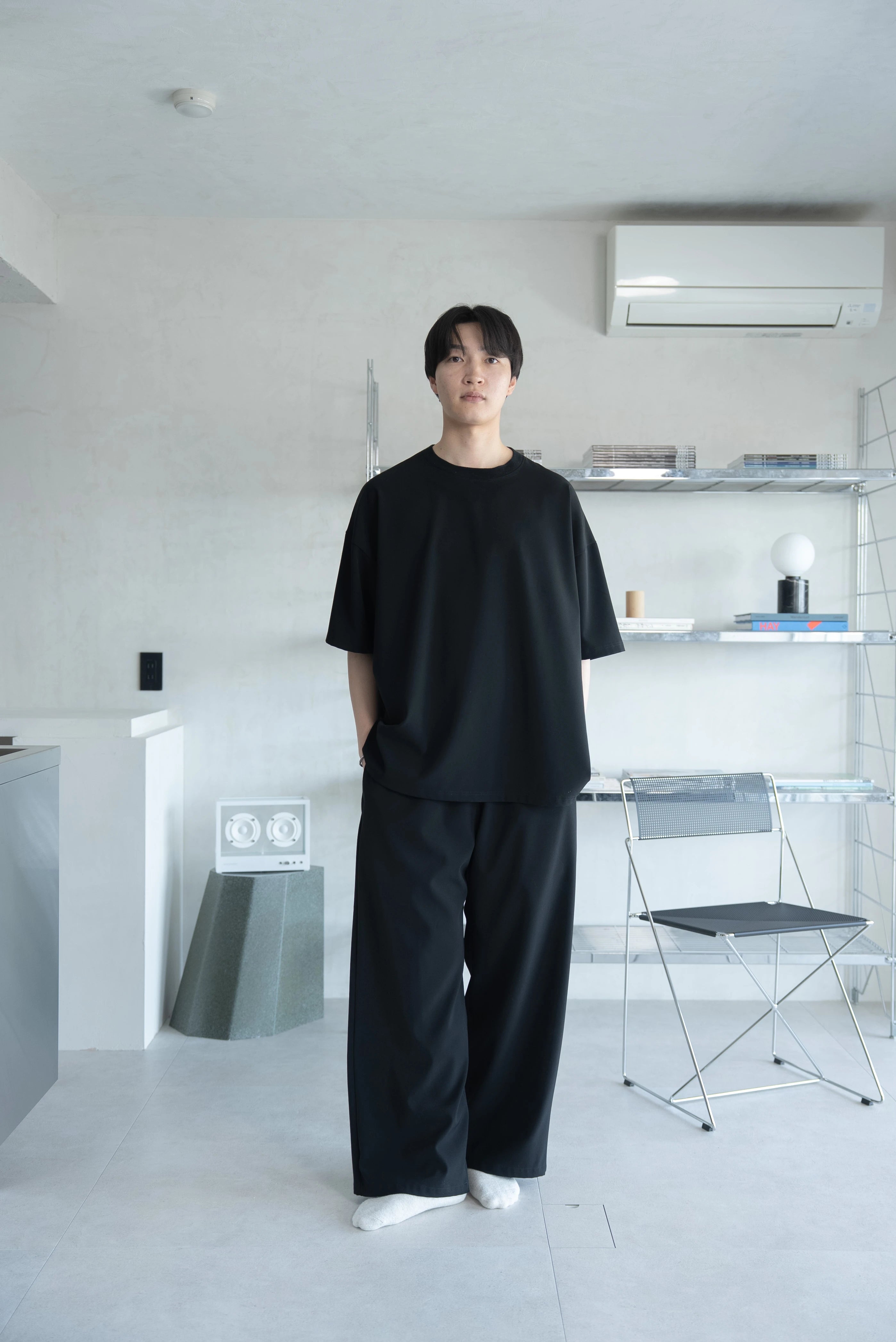 TP-02_02 Comfortable short-sleeve Oversized T-shirt