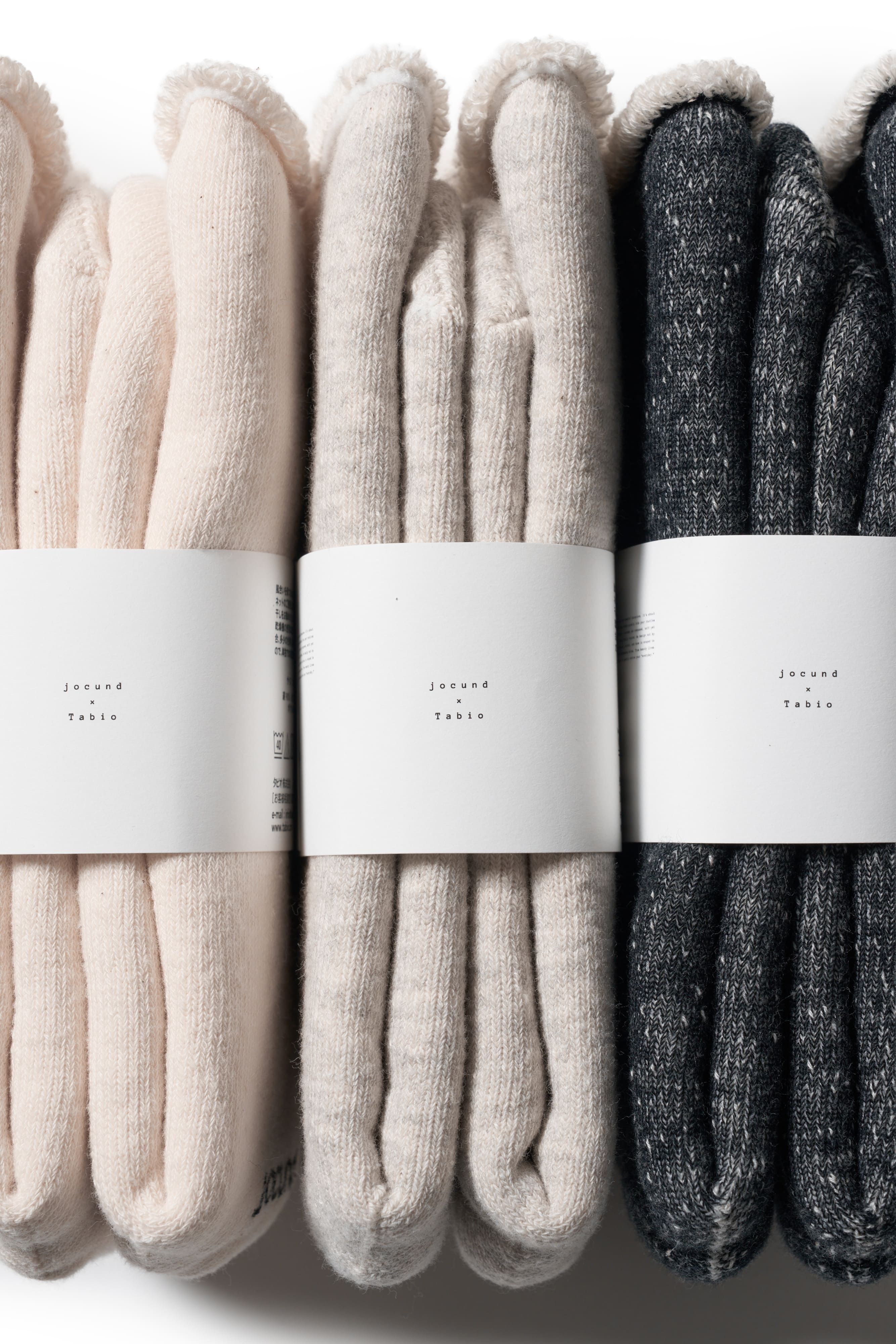 AC-01 jocund × Tabio Comfortable room socks