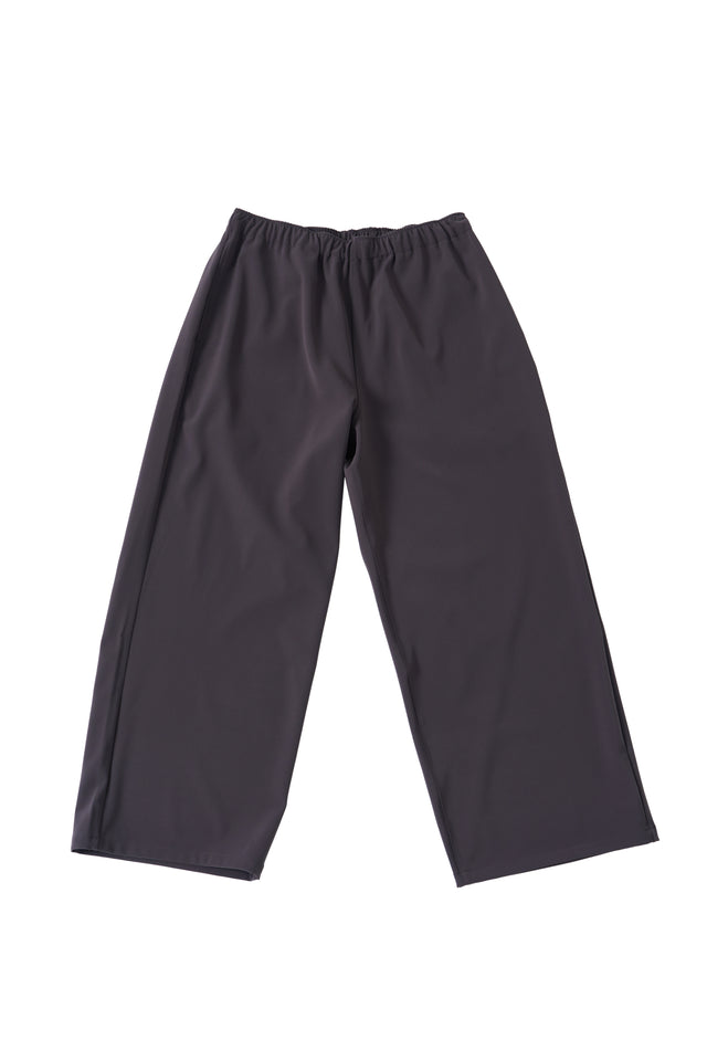 【数量限定カラー】Comfortable long slacks(charcoal gray)