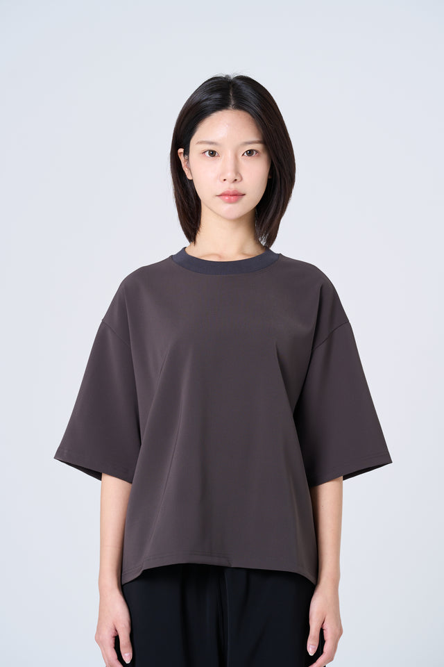 【数量限定カラー】Comfortable short-sleeve T-shirt（charcoal gray）