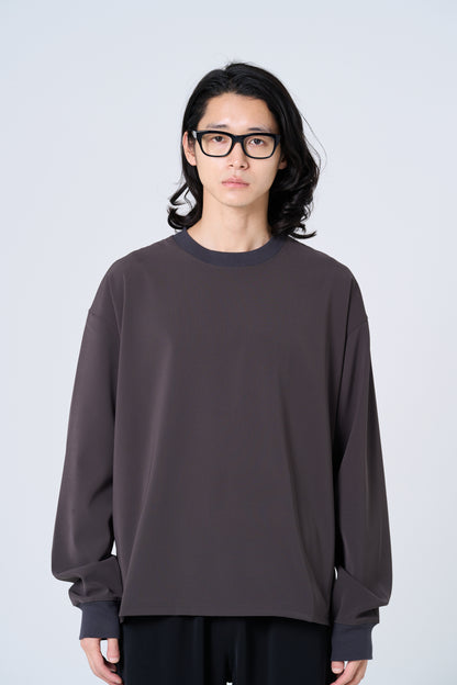 TP-01 Comfortable long-sleeve T-shirt（charcoal gray）