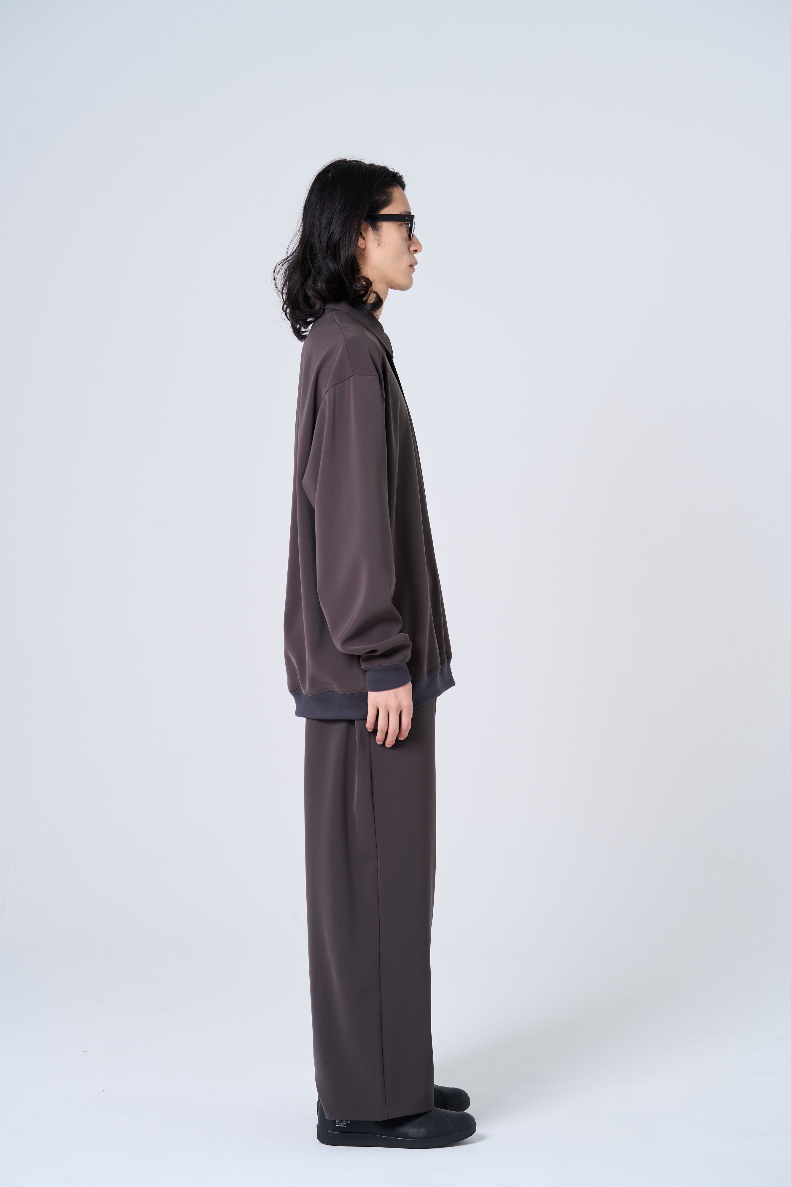BT-01 Comfortable long slacks（charcoal gray）