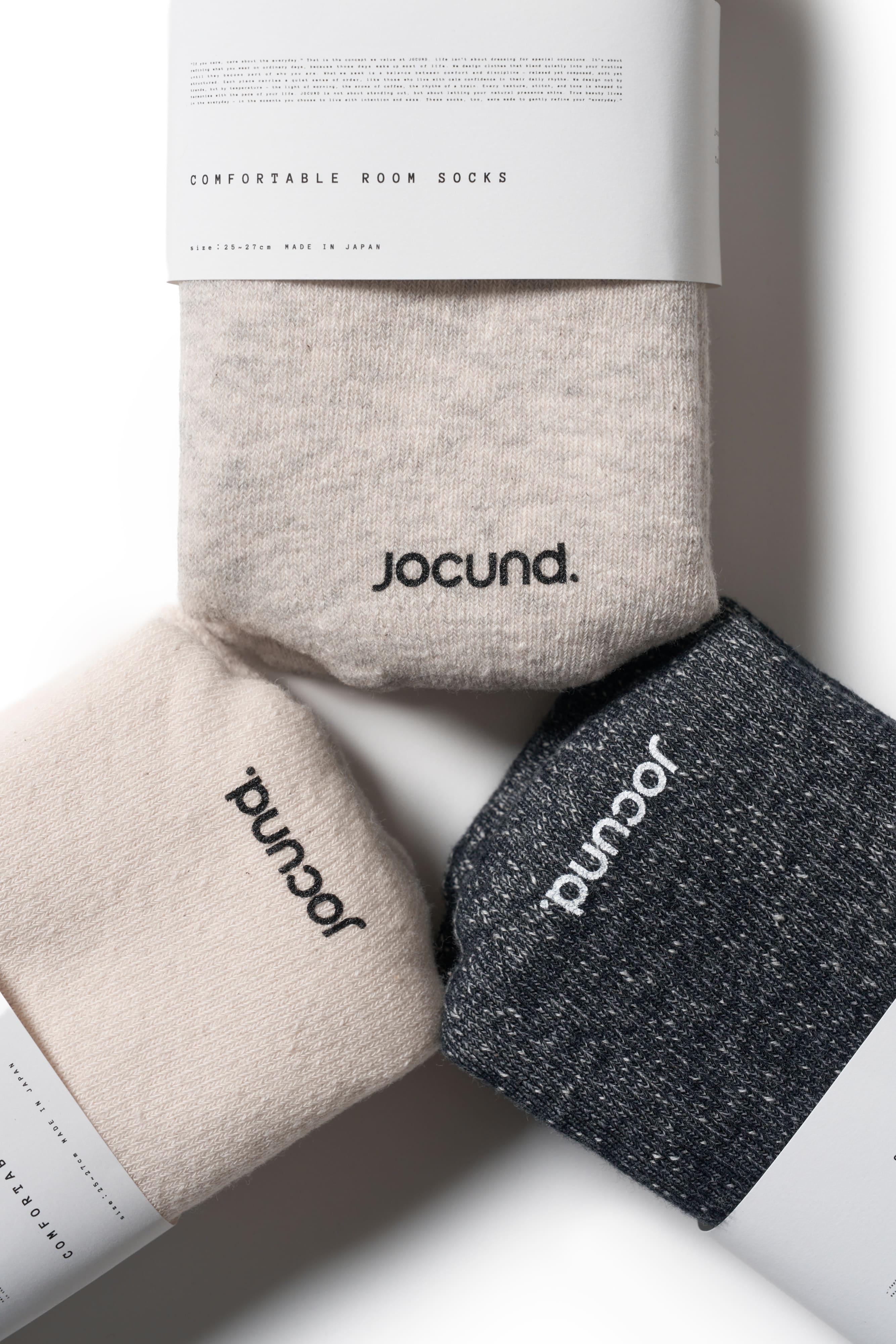 AC-01 jocund × Tabio Comfortable room socks