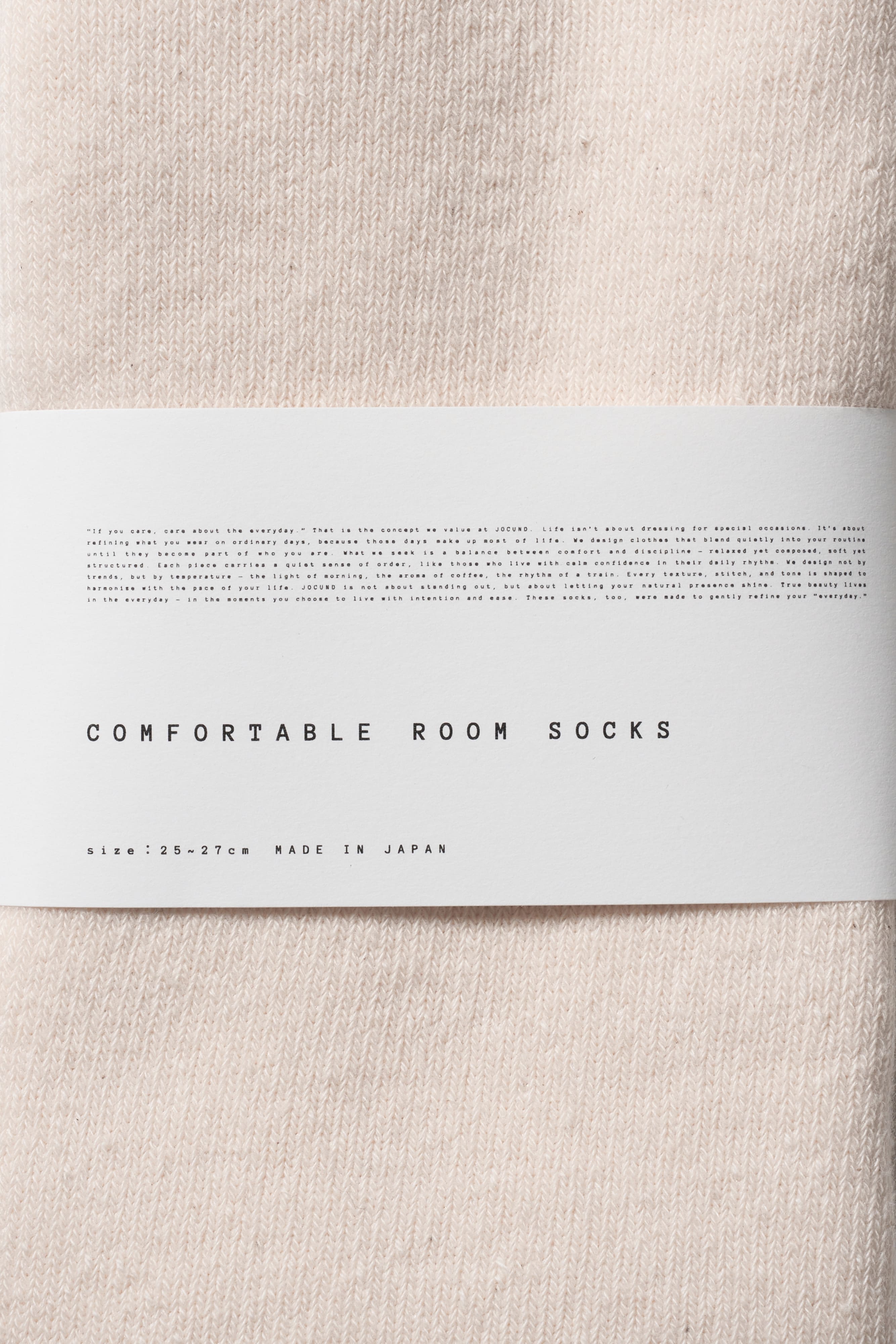 AC-01 jocund × Tabio Comfortable room socks