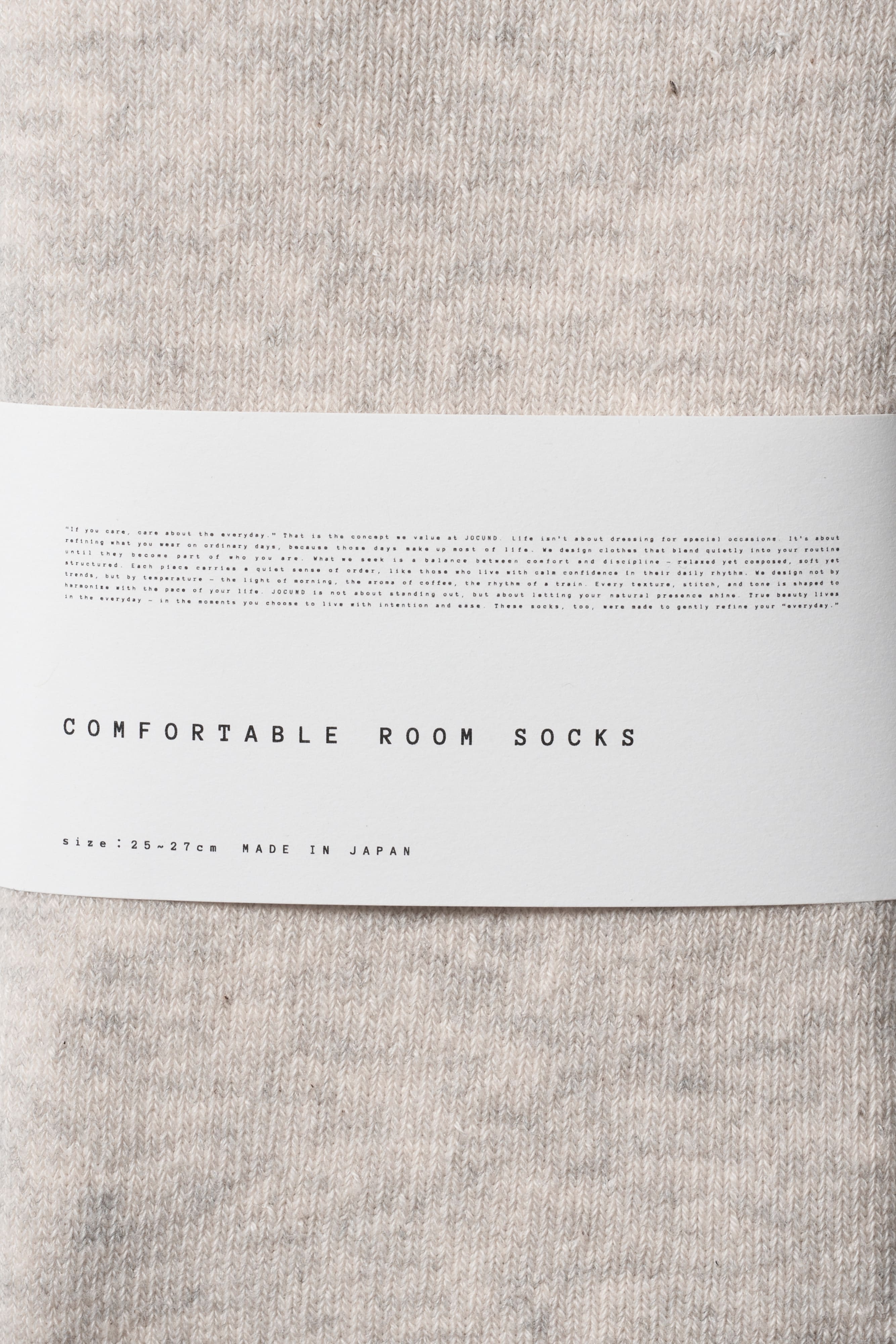 AC-01 jocund × Tabio Comfortable room socks