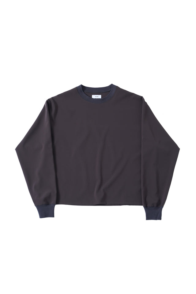 【数量限定カラー】Comfortable long-sleeve T-shirt（charcoal gray）
